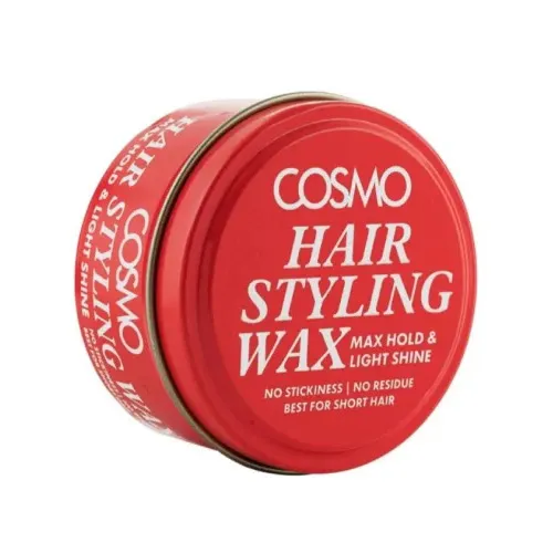 Cosmo Hair Styling Wax Strong Hold and Low Shine For Men , 100 gm