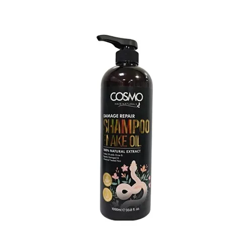 Cosmo Shampoo Snake Oil Extract Repair For Women , 1000 ml