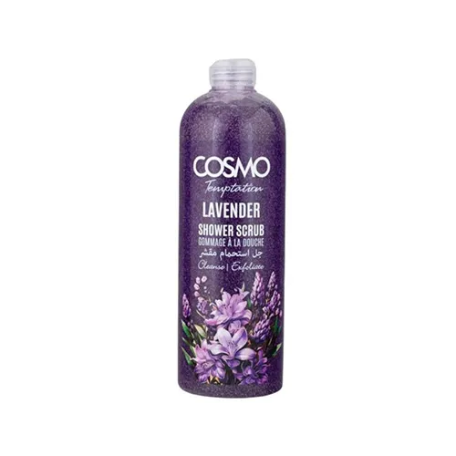 Cosmo Shower Gel Scrub with Lavender For Women , 1000 ml