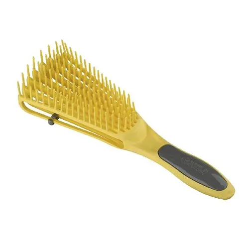 DOMPEL Hair Styling Brush for Curly Hair Yellow