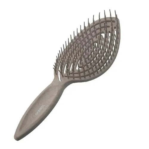 DOMPEL Natural Hair Brush Coffee Scent Brown