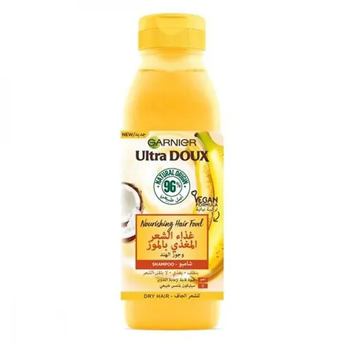 Garnier Shampoo Ultra Doux Nourishing Banana For Women , 350 ml