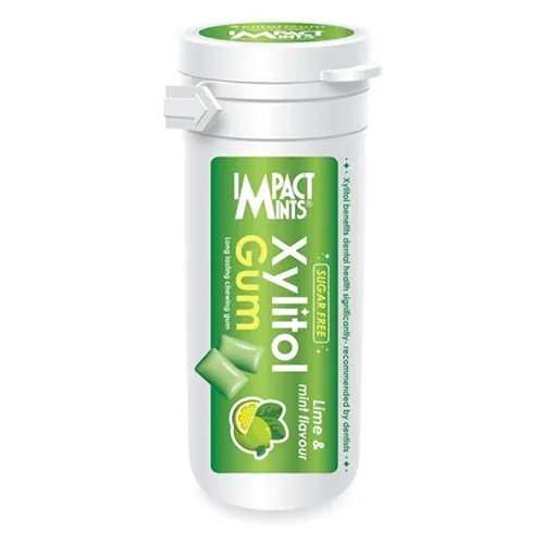 Impact Gum Lime Mint Flavor , 14 gm