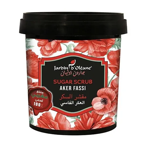 Jardin Oleane Sugar Face & Body Scrub with Aker Fassi , 600 gm