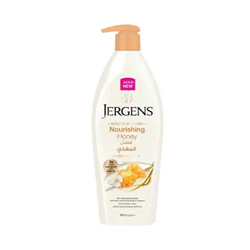 Jergens Body Lotion Honey Nourishing for Dry Skin , 400ml