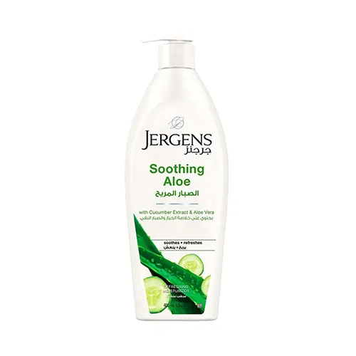 Jergens Body Lotion Soothing Aloe Refreshing for Fresh Skin , 400 ml
