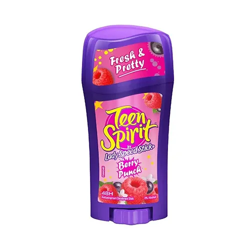 Lady Speed Stick Teen Spirit Berry Punch Deodorant , 65 gm