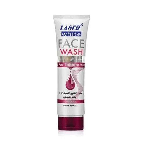 Laser White Facial Wash  for Deep Whitening & Pore Tightening , 150 ml