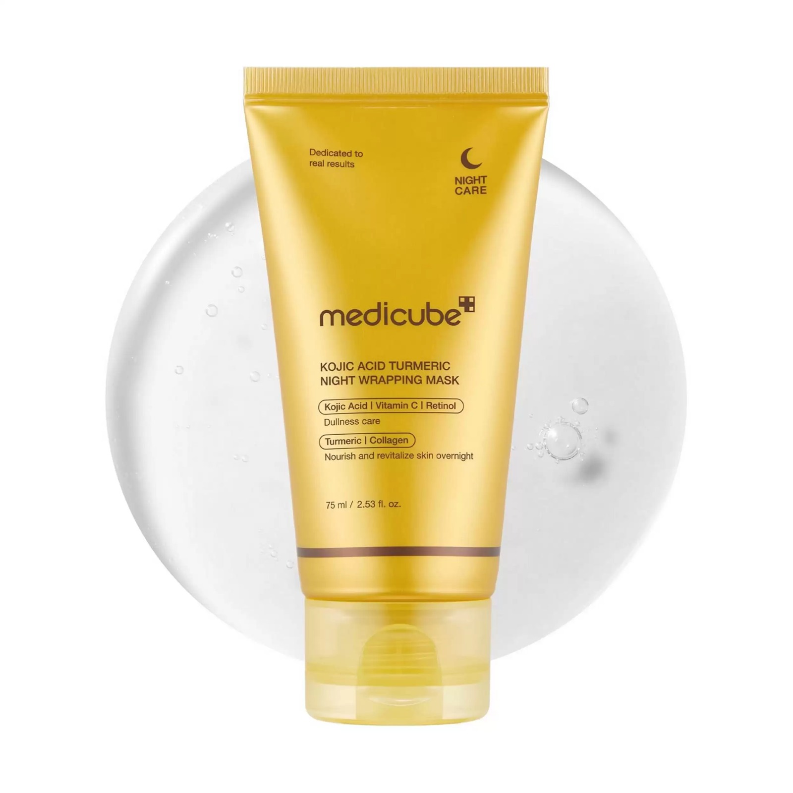 Medicube Kojic Acid Turmeric Night Mask, 75ml