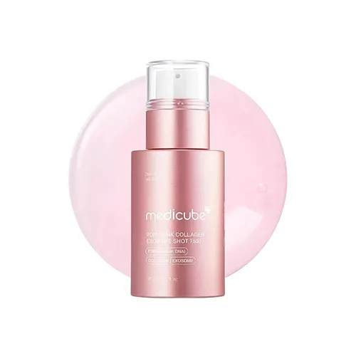 Medicube Pink Collagen Exosome Shot 7500 Serum for Skin Regeneration, 30ml