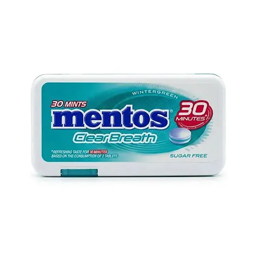 Mentos Wintergreen Candy Sugar-free , 30 pcs