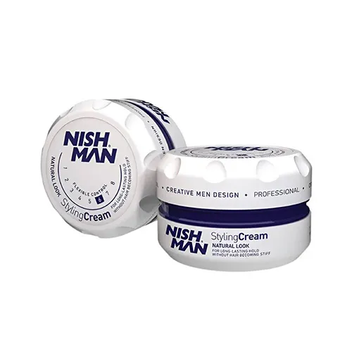 NishMan Hair Styling Cream Ultra Hold for Men , 100 ml