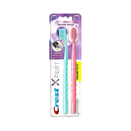 Oral-B Crest White Expert Soft Toothbrush , 2 pcs