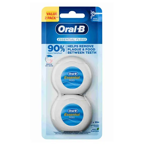 Oral-B Dental Floss , 50 m × 2 Pcs