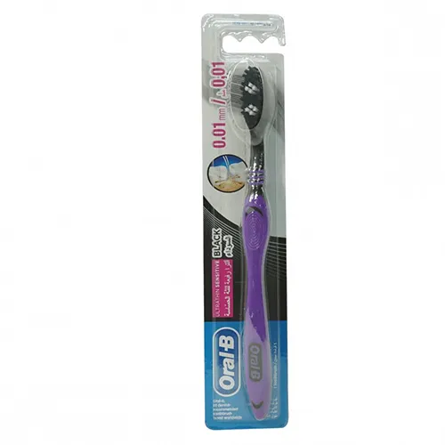 Oral-B Toothbrush Ultra-Soft Black Sensitive Gums