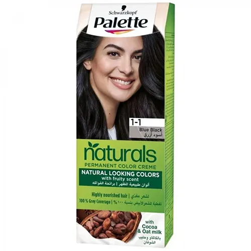 Palette Naturals Hair Color Blue Black 1-1 , 50 ml