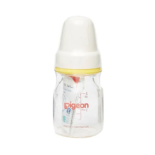 Pigeon Baby Glass Feeding Bottle From 0 To 6 Months, 60ml