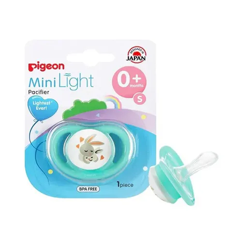 Pigeon MiniLight Pacifier Rabbit Design Small, From 0+ Months, 1pc