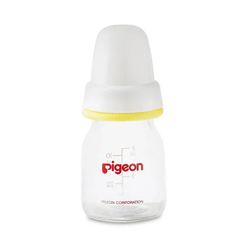 Pigeon Plastic Nursing Bottle with White Cap 50ml, 1pc