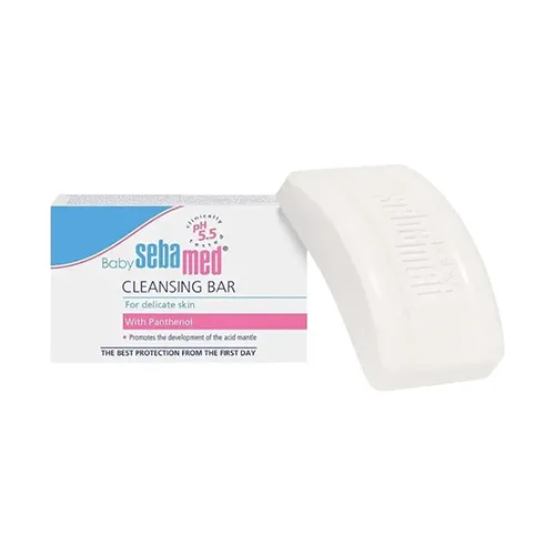 Sebamed Cleansing Bar for Sensitive Skin with Panthenol , 150 gm