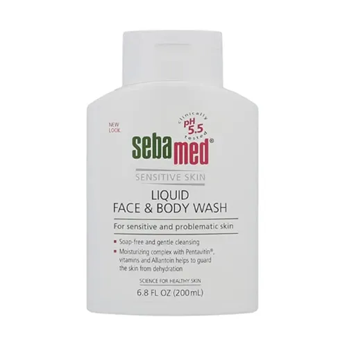 Sebamed Face and Body Wash Liquid for Sensitive Skin , 200 ml