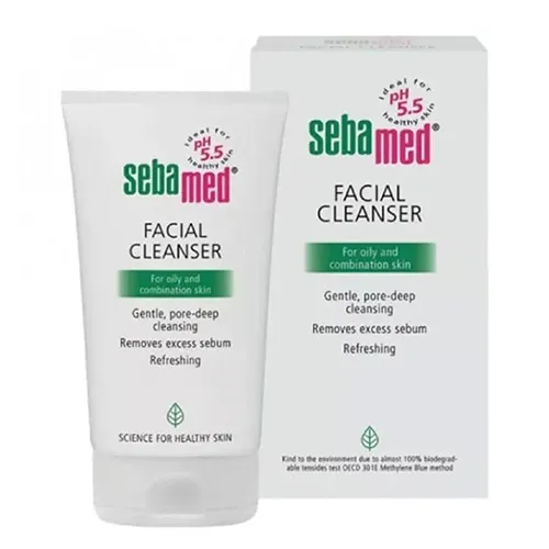 Sebamed Gentle Face Wash for Oily and Combination Skin , 150 ml