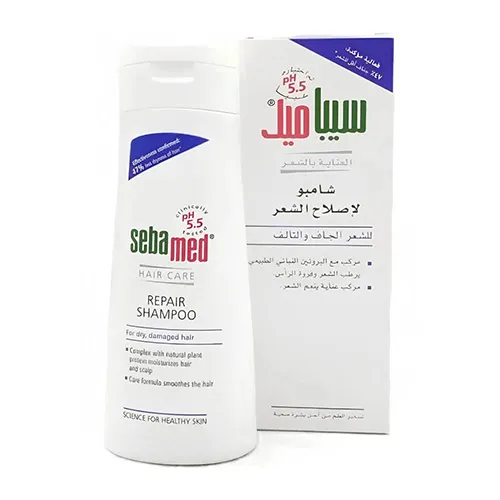 Sebamed Shampoo Repair for Dry and Damaged Hair , 200 ml
