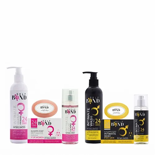 Self Bond Couples Intimate Care Bundle, Women + Men Offer