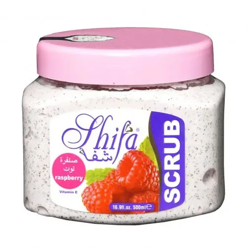 Shifa Face & Body Scrub with Berry Extract , 500 ml