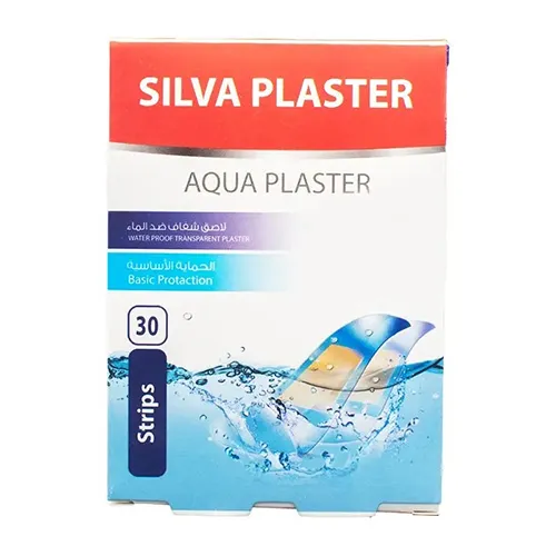 Silva Waterproof Muscle Pain Relief Plaster, Stronger Adhesive , 30 Pcs