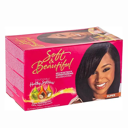 Soft & Beautiful Super Hair Relaxer Perfect Moisturization & Smoothness, 538 gm