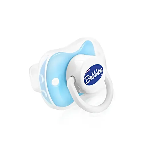 Soother Pacifier for 3 Months from Bubbles Blue