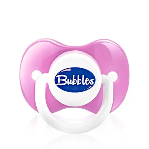Soother Pacifier for 6 Months from Bubbles Rose
