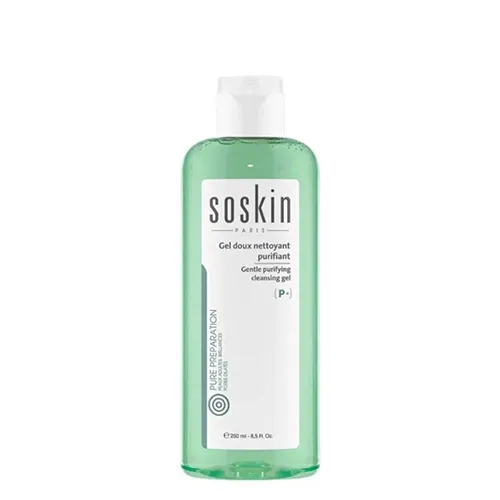 Soskin Face Cleansing Gel for Combination & Oily Skin , 250 ml